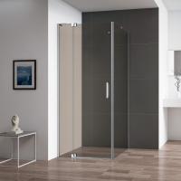 Душевой уголок прямоугольный SLIDER-AH-1-100-100/110-BR-Cr (1000-1100)x1000x1950 Cezares