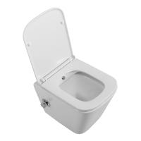 Унитаз подвесной с сиденьем и креплением с функцией биде и смесителем BB3103CHR-BS/SC DUE BB3103CHR-BS/SC BELBAGNO