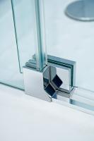 Душевой уголок прямоугольный.     SLIDER-AH-2-70/80-100/110-C-Cr (700-800)x(1000-1100)x1950 Cezares
