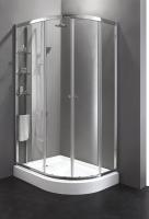 Душевой уголок, радиальный ассиметричный ANIMA-W-RH-2-120/100-C-Cr-R 1200x1000x2000 Cezares