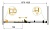 Дверь в проём STYLUS-SOFT-BF-1-160-C-Cr 1600x1950 Cezares