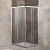 Душевой уголок квадратный  UNIQUE-A-2-85/100-P-Cr (850-1000)x(850-1000)x1900 BelBagno